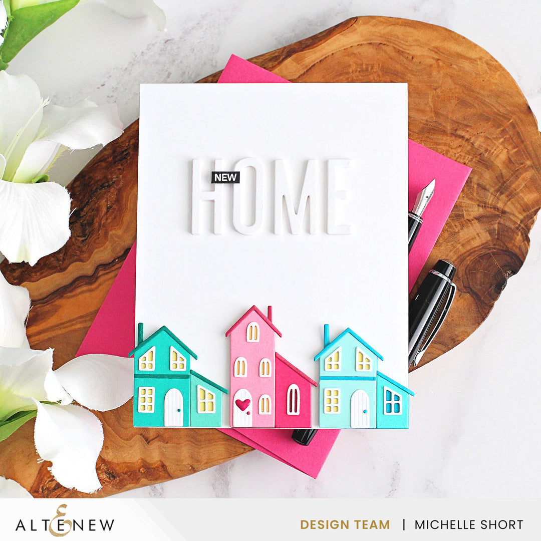 Altenew - Creative Cuts: Cozy Homes Layering Die Set