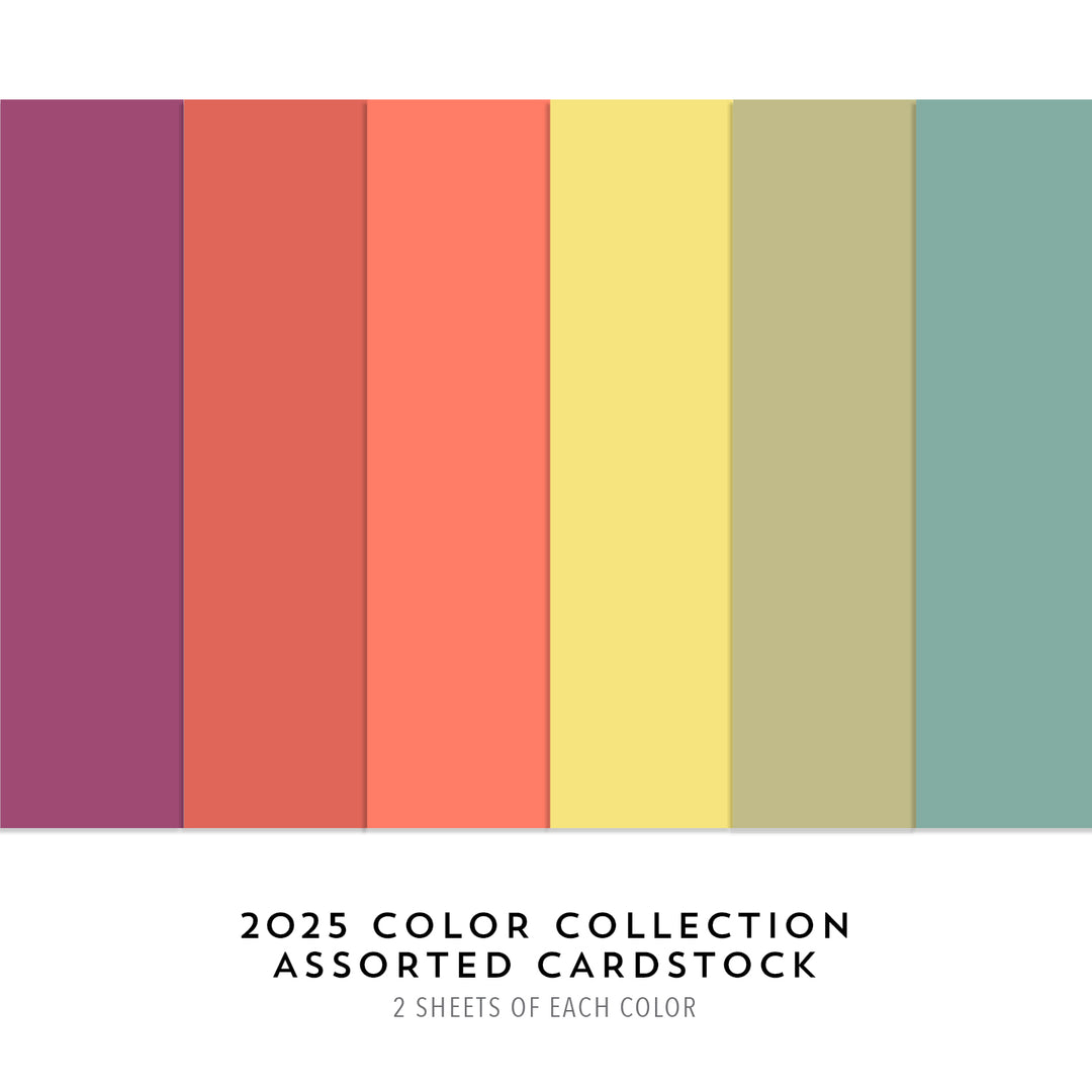 Concord & 9th Color Collection 2025 cardstock assorted pack