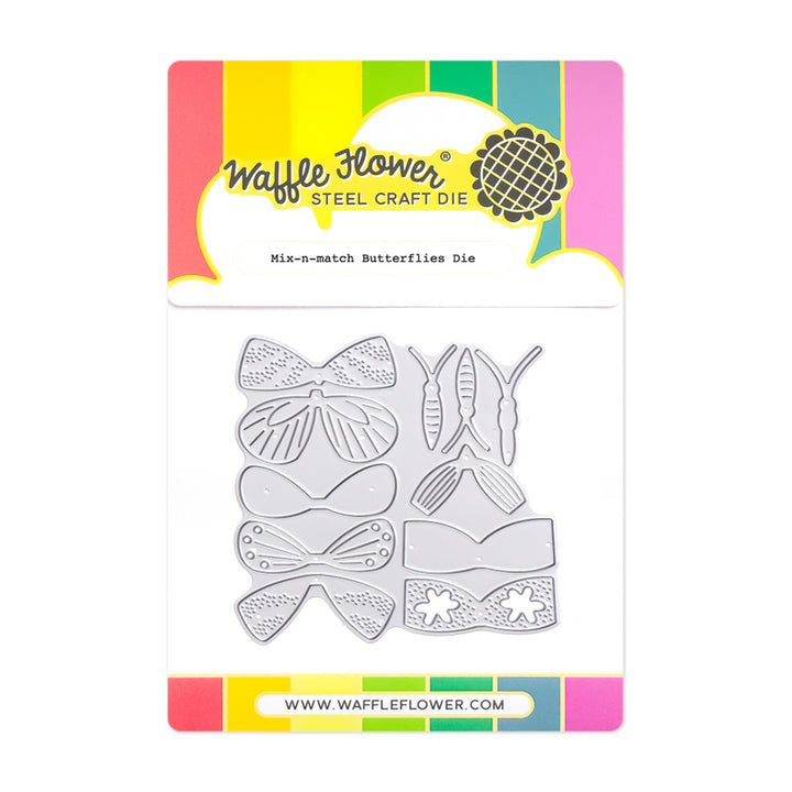 Waffle Flower-Mix-n-match Butterflies Die-421944