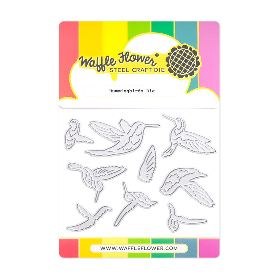 Waffle Flower-Hummingbirds Die-422202