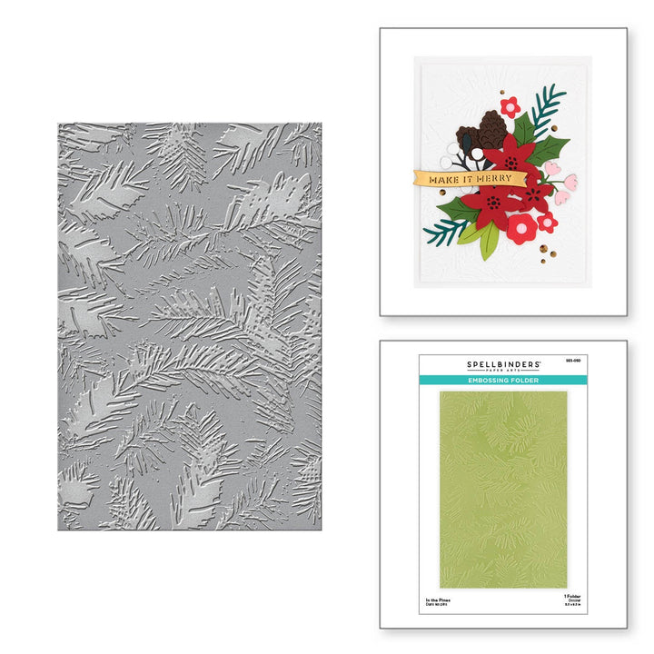 Spellbinders - Embossing Folder - In the Pines