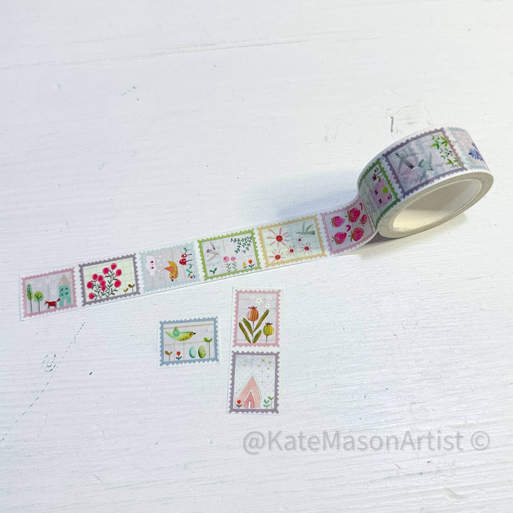 Kate Mason Artist - Washi Tape - Little Stamps