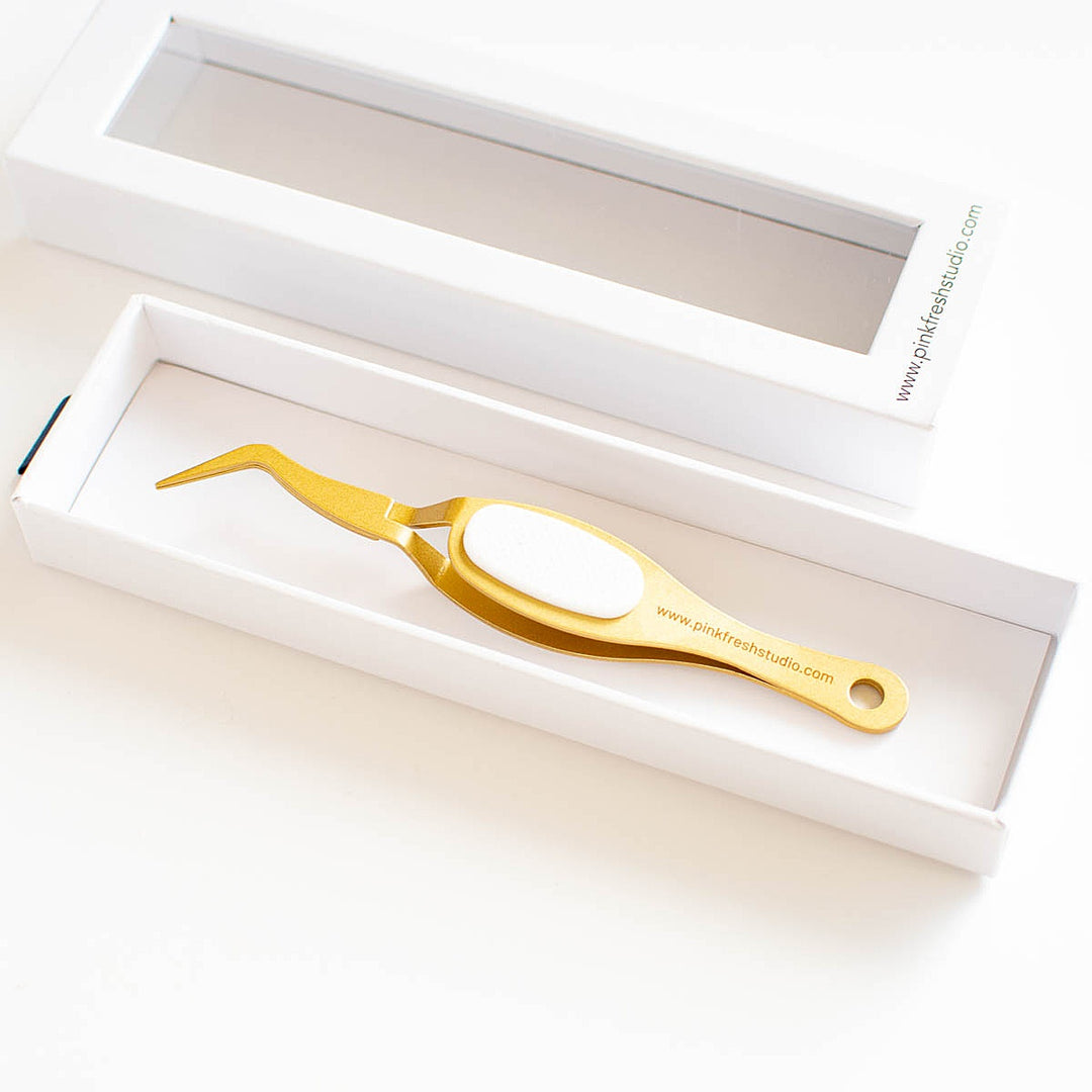 Tweezers - Reverse Grip - Brass