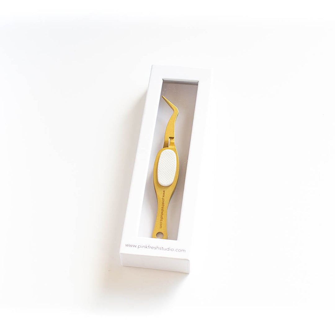 Tweezers - Reverse Grip - Brass