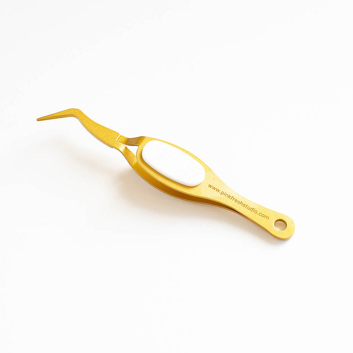 Tweezers - Reverse Grip - Brass