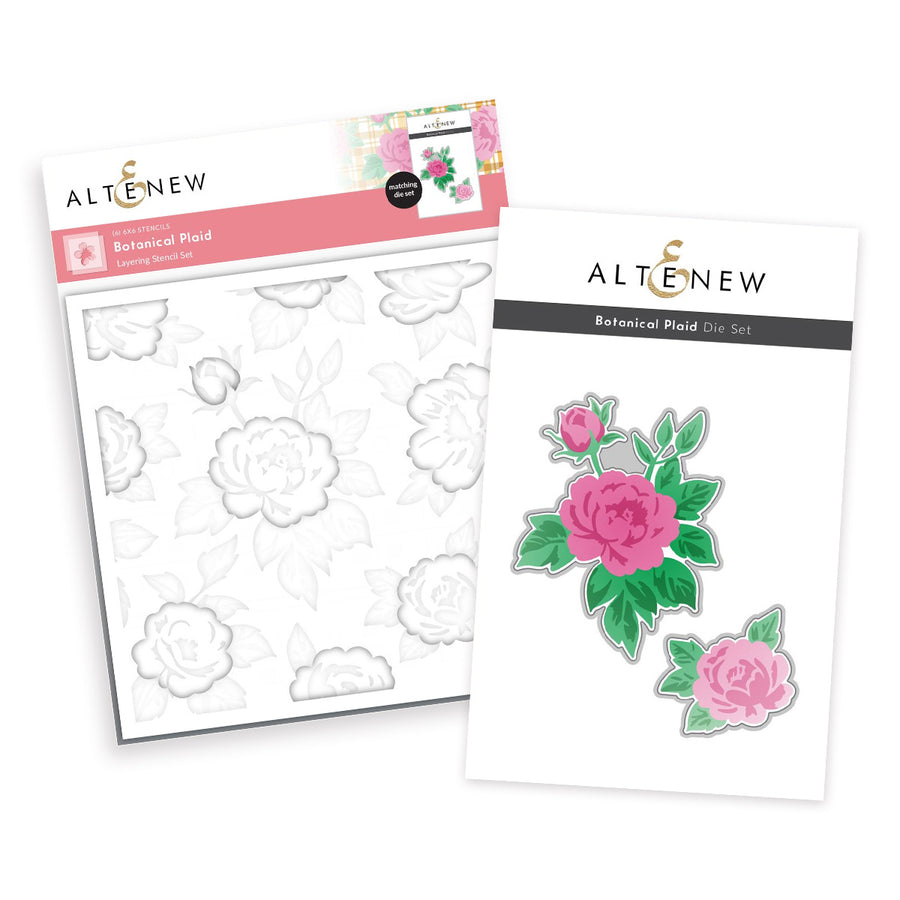altenew botanical plaid complete bundle alt11072bn