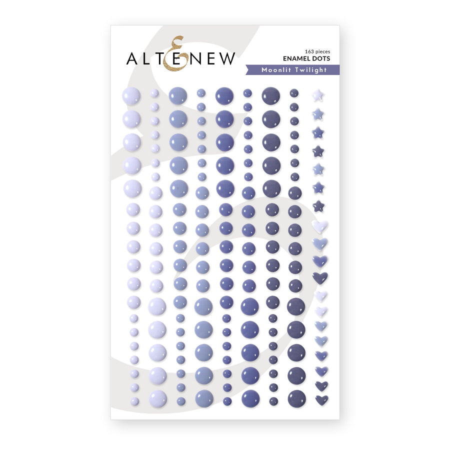 altenew moonlit twilight enamel dots alt11190