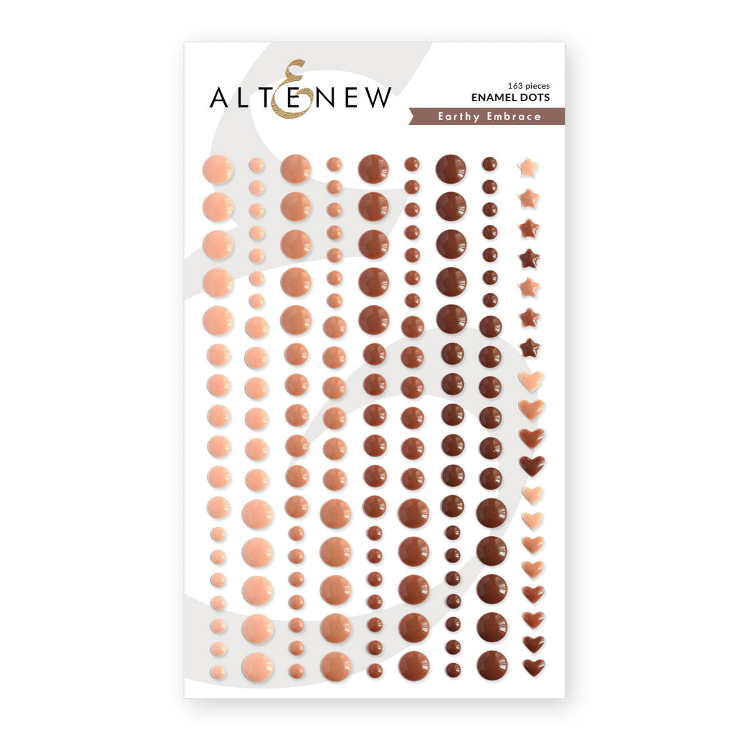 Altenew - Enamel Dots - Earthy Embrace