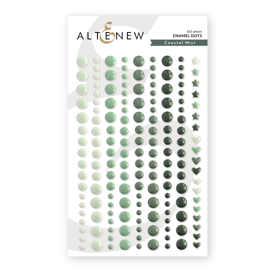 Altenew - Enamel Dots - Coastal Mist