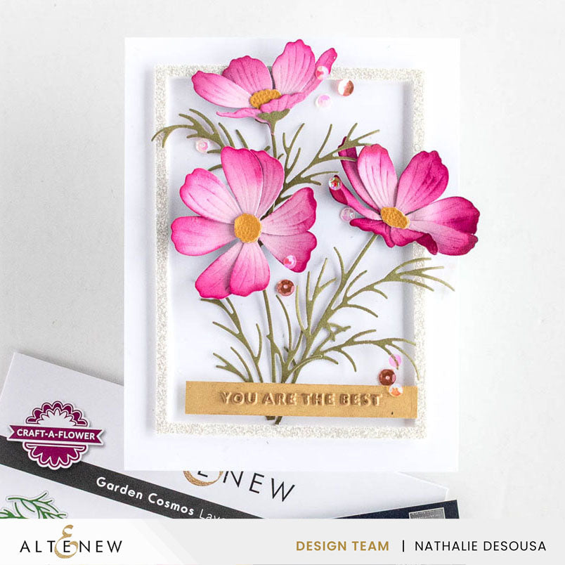 Altenew - Craft-A-Flower: Garden Cosmos Layering Die Set