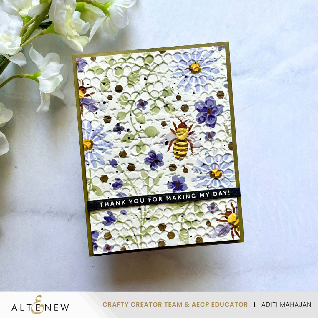 Altenew - Craft Your Life Project Kit: Honeycomb Haven & Add-On Die Bundle
