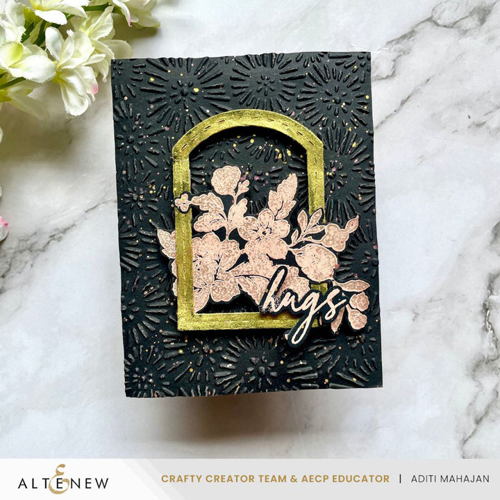 Altenew - Embossing Folder - Batik Blooms 3D