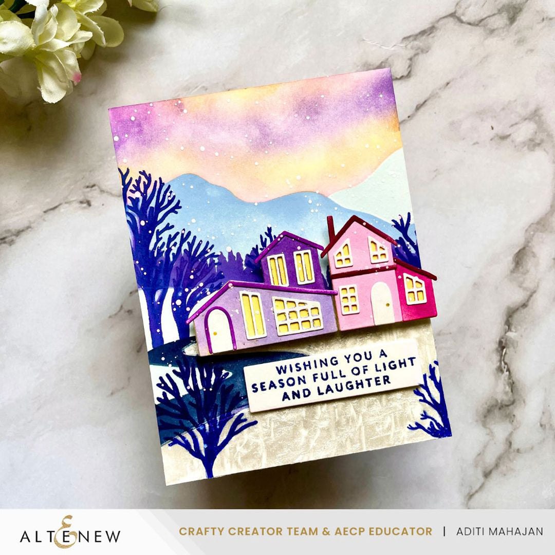 Altenew - Creative Cuts: Cozy Homes Layering Die Set