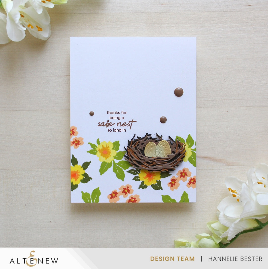 Altenew - Mini Delight Nestled Whimsy Stamp & Die Set