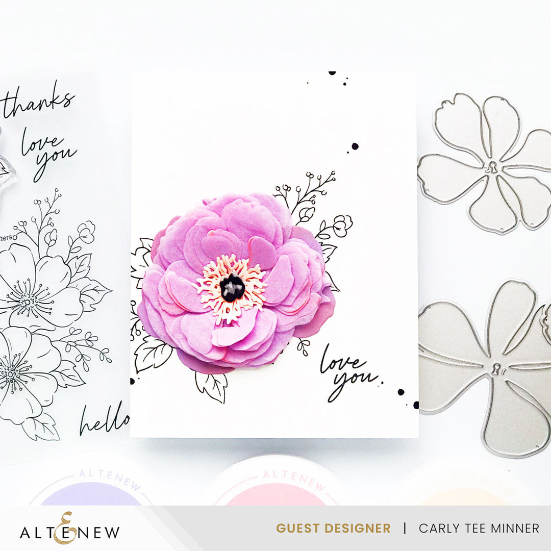 Altenew - Craft-A-Flower: Coral Charm Peony Layering Die Set