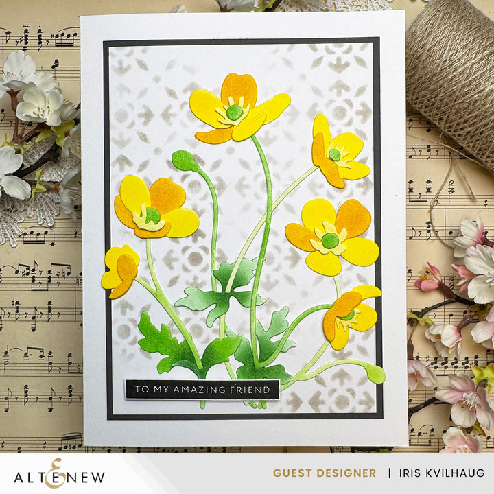 Altenew - Buttercup Bunch Layering Die Set