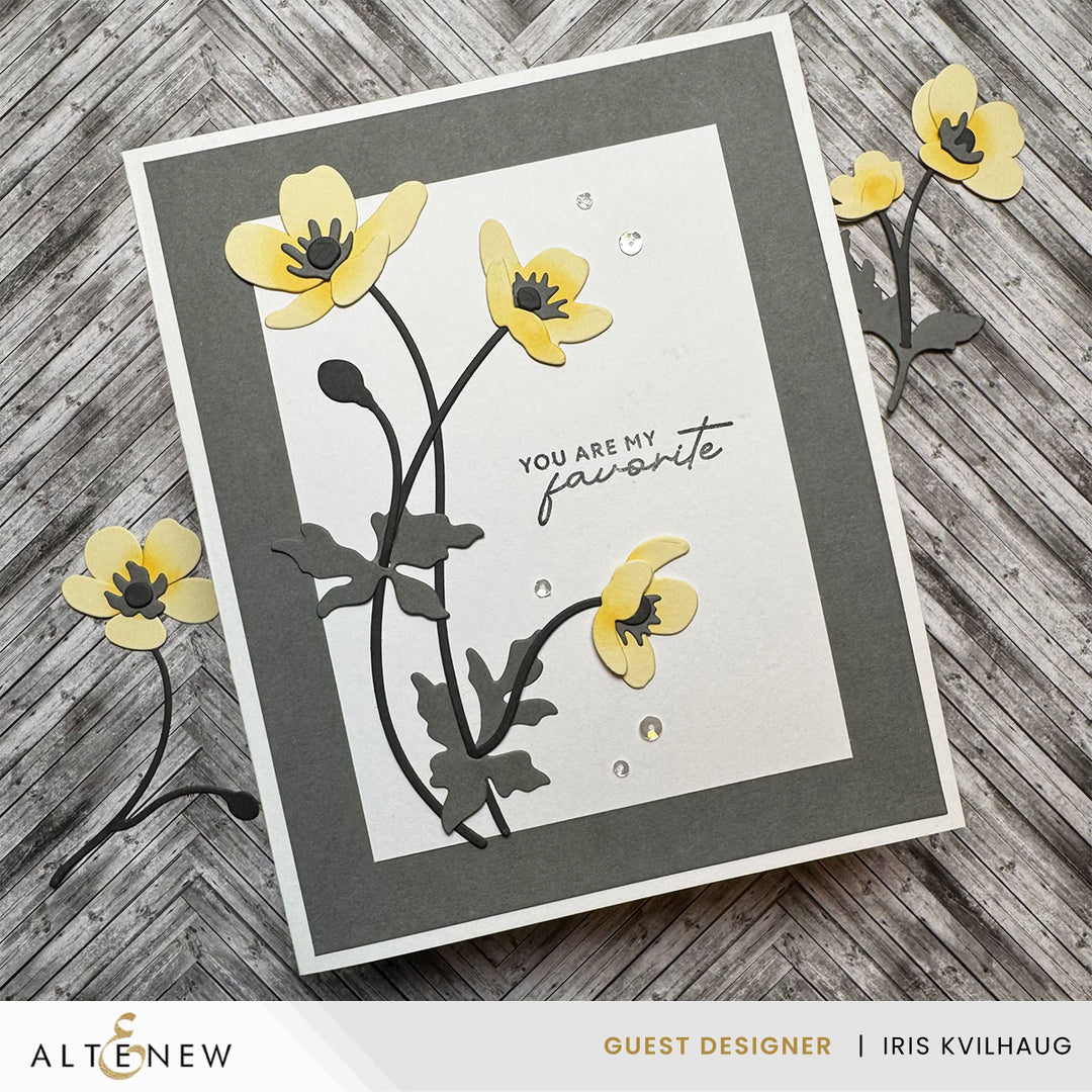 Altenew - Buttercup Bunch Layering Die Set