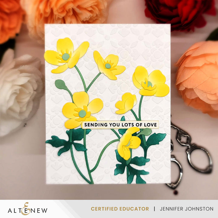 Altenew - Buttercup Bunch Layering Die Set