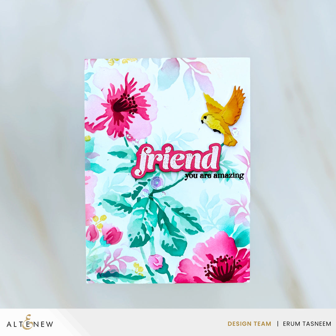 Altenew - Craft Your Life Project Kit: Whispers in the Canopy & Add-On Die Bundle