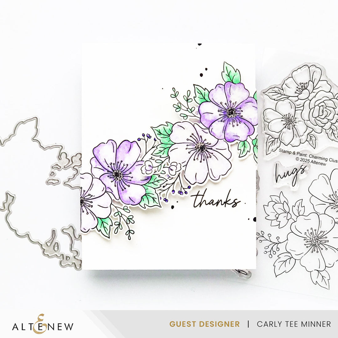 Altenew - Stamp & Paint: Charming Clusters Complete Bundle