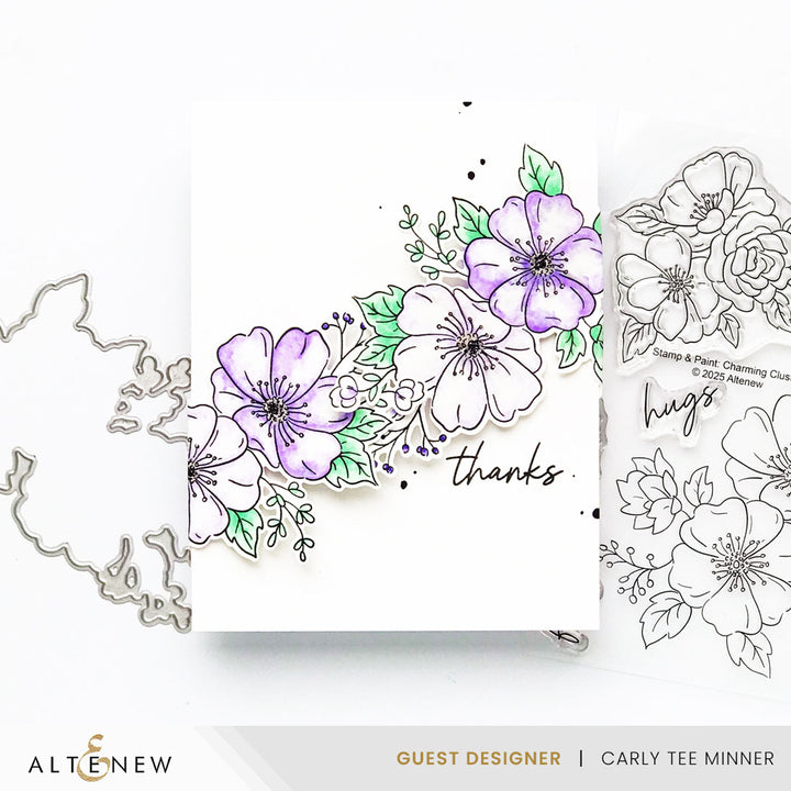 Altenew - Stamp & Paint: Charming Clusters Complete Bundle