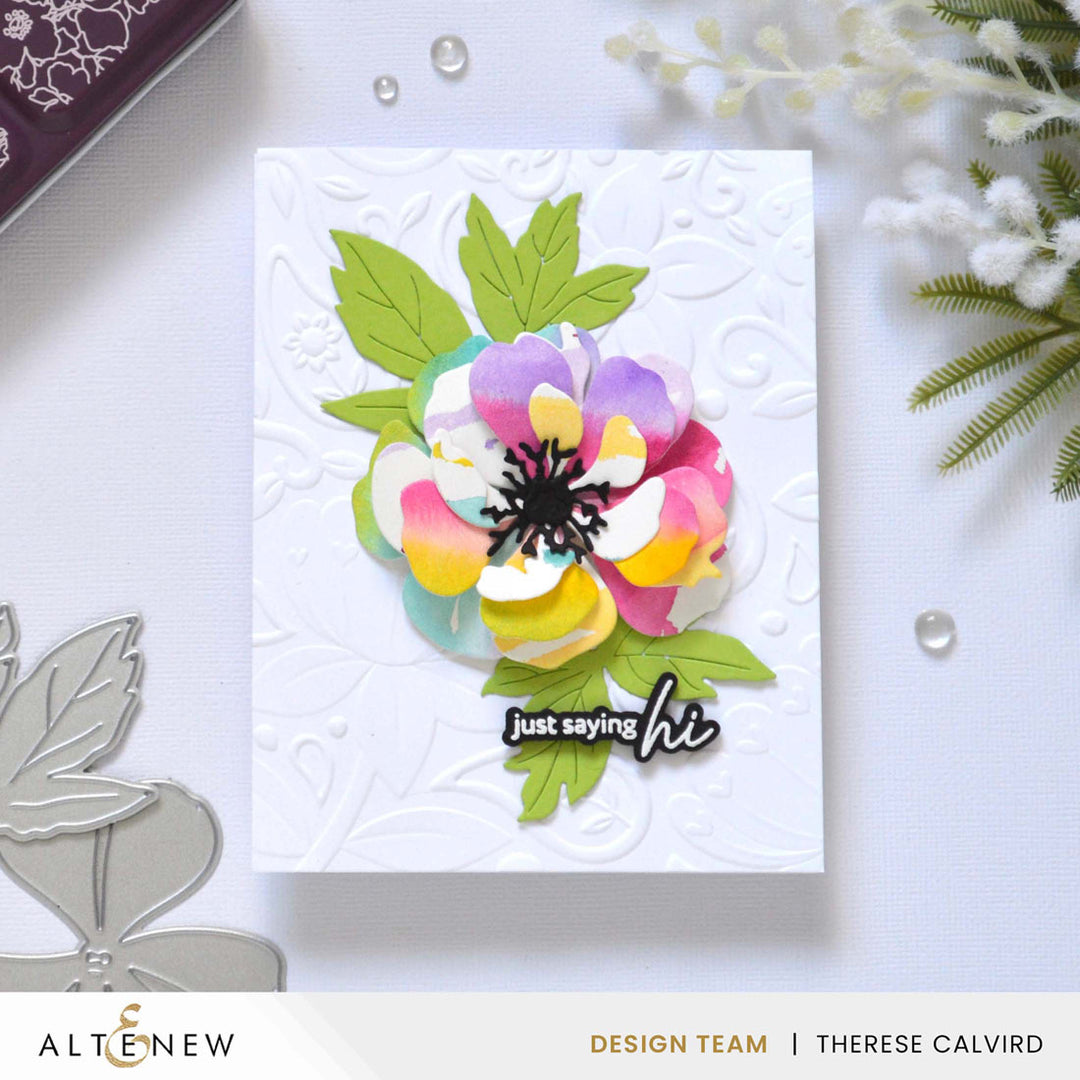 Altenew - Craft-A-Flower: Coral Charm Peony Layering Die Set