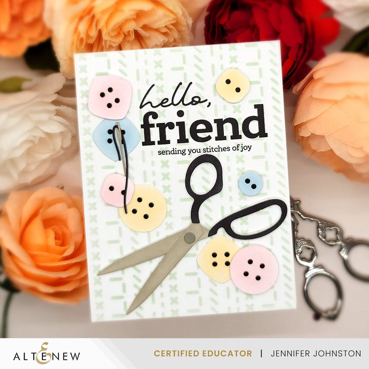 Altenew - Craft Your Life Project Kit: Stitched With Love & Add On