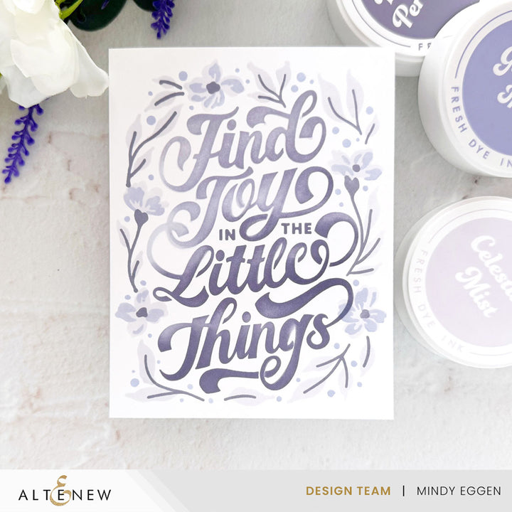Altenew - Find Joy Layering Stencil Set (4 in 1)