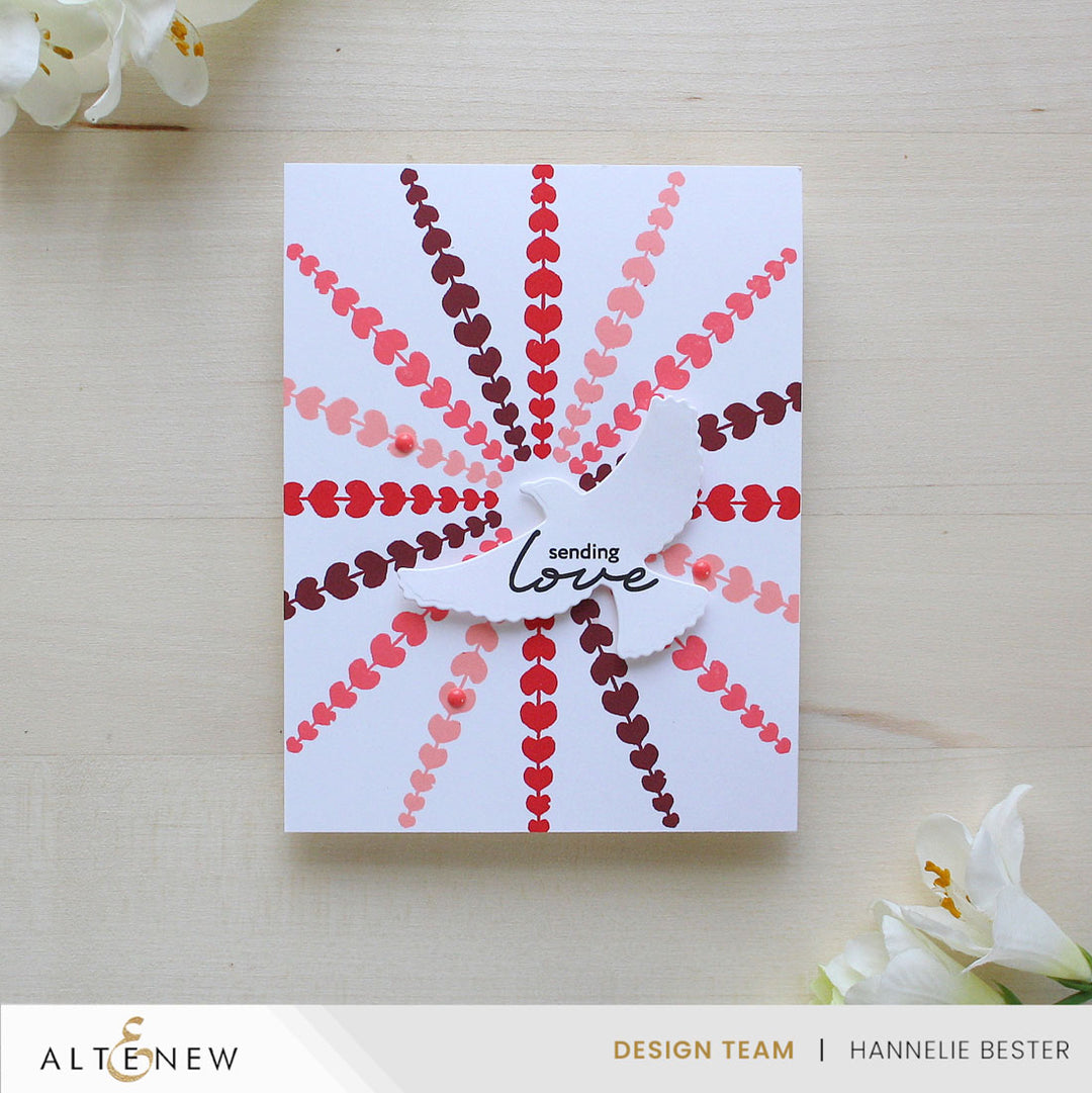 Altenew - Geo Play Wreath Builder Stamp & Die Set