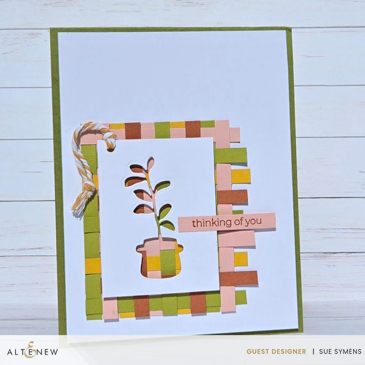 Altenew - Mini Delight: Potted Shelve Stamp & Die Set