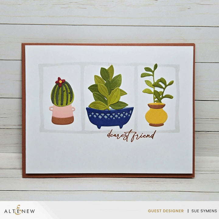 Altenew - Mini Delight: Potted Shelve Stamp & Die Set