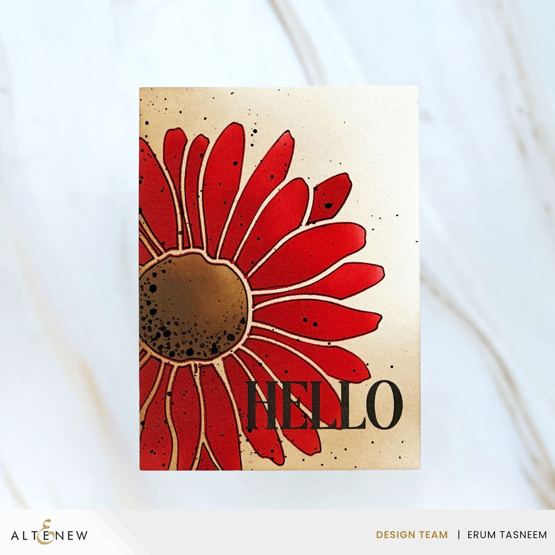 Altenew - Background Stencil - Petal Pop