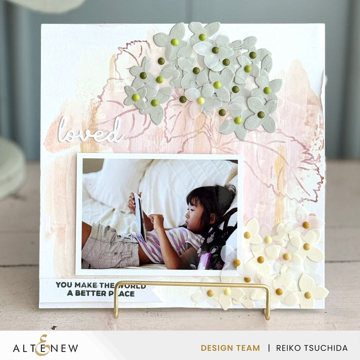 Altenew - Pop It Up: Blooming Hydrangea Stamp & Die Set