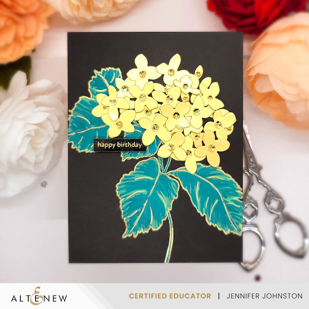 Altenew - Pop It Up: Blooming Hydrangea Stamp & Die Set