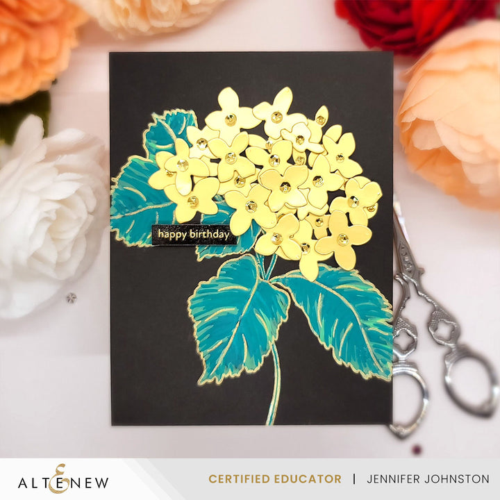 Altenew - Pop It Up: Blooming Hydrangea Stamp & Die Set