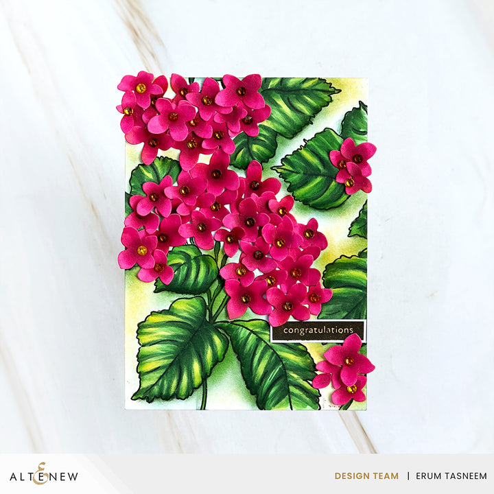 Altenew - Pop It Up: Blooming Hydrangea Stamp & Die Set