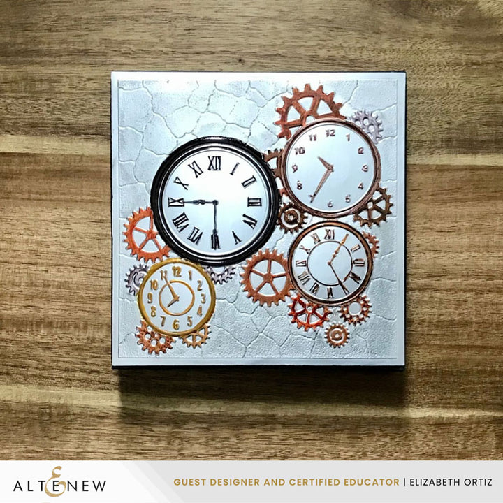 Altenew - Embossing Folder - Traces of Yesterday 3D