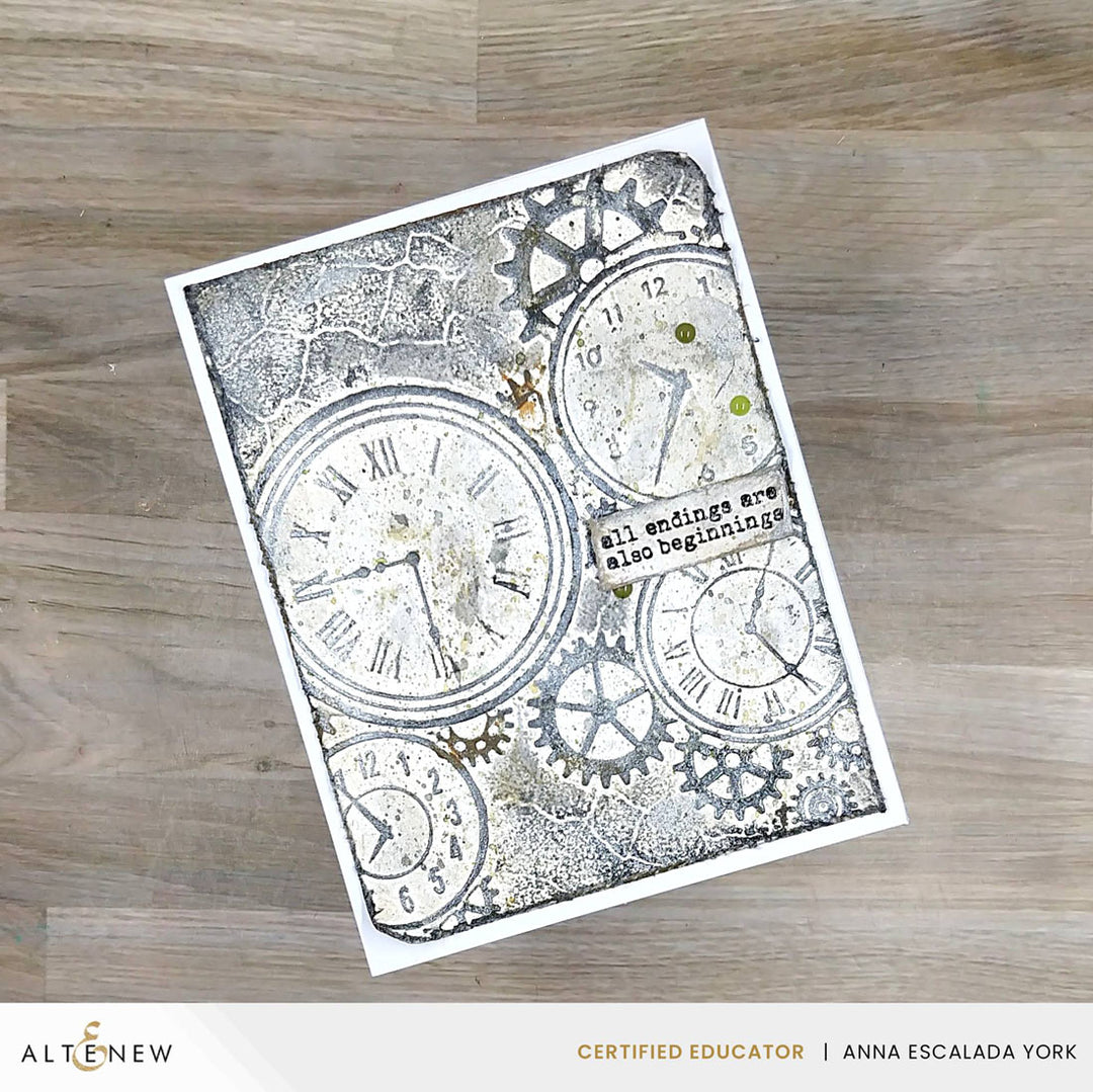 Altenew - Embossing Folder - Traces of Yesterday 3D