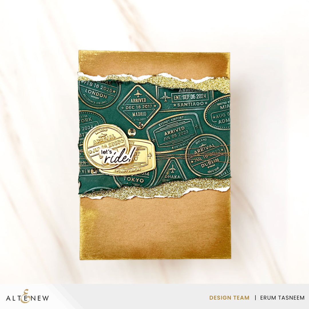 Altenew - Embossing Folder - Wanderlust