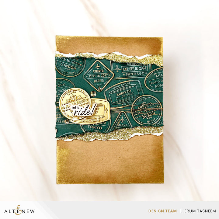 Altenew - Embossing Folder - Wanderlust