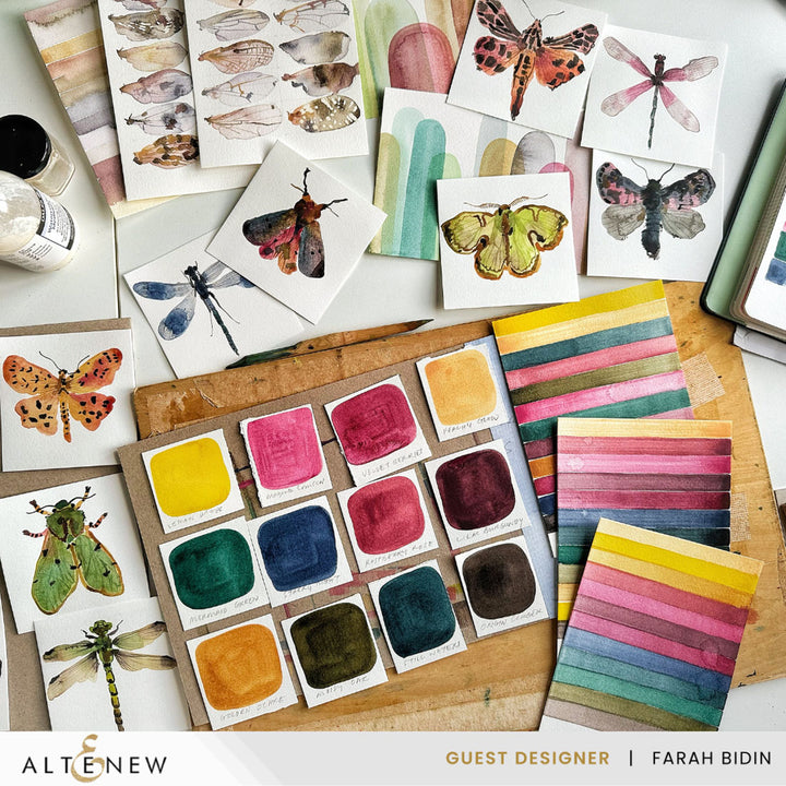 Altenew - The Watercolour Compact - Deep Muse