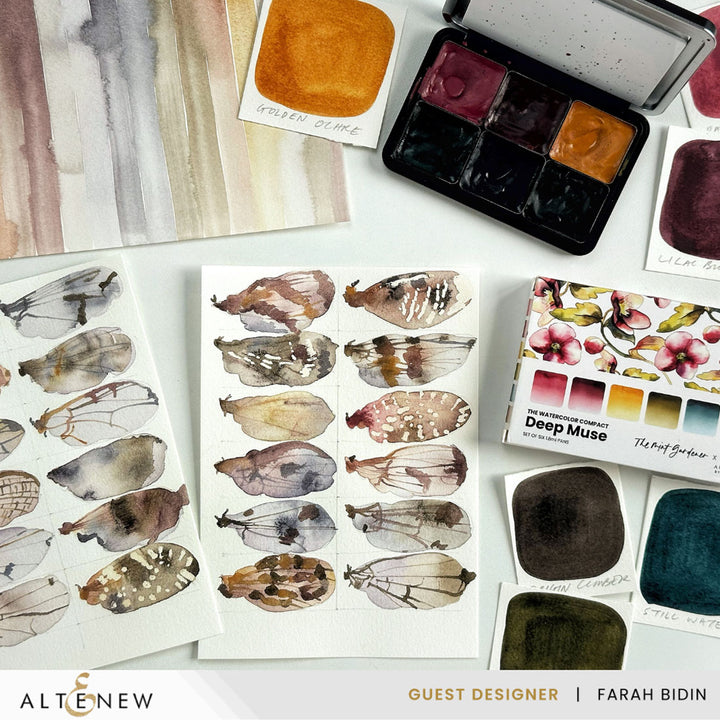 Altenew - The Watercolour Compact - Deep Muse