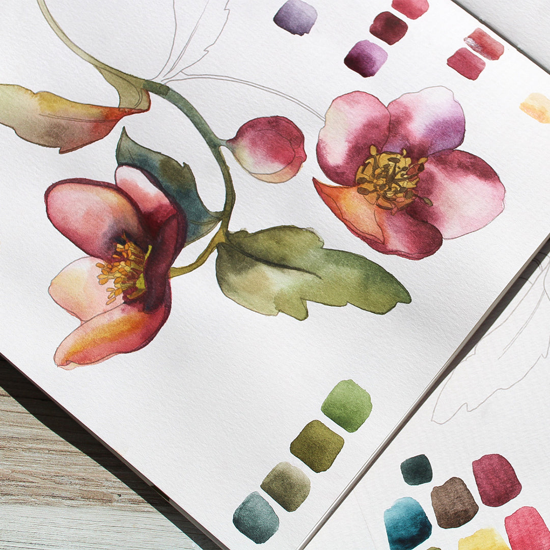 Altenew - The Watercolour Compact - Deep Muse