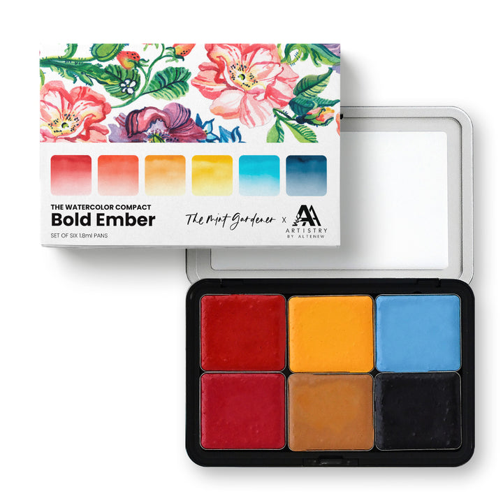 Altenew - The Watercolour Compact - Bold Ember