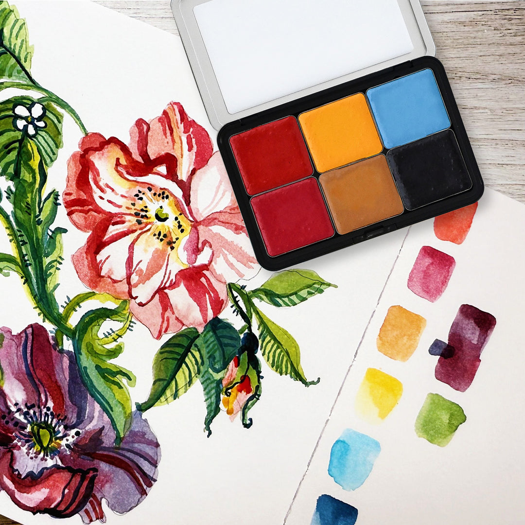 Altenew - The Watercolour Compact - Bold Ember
