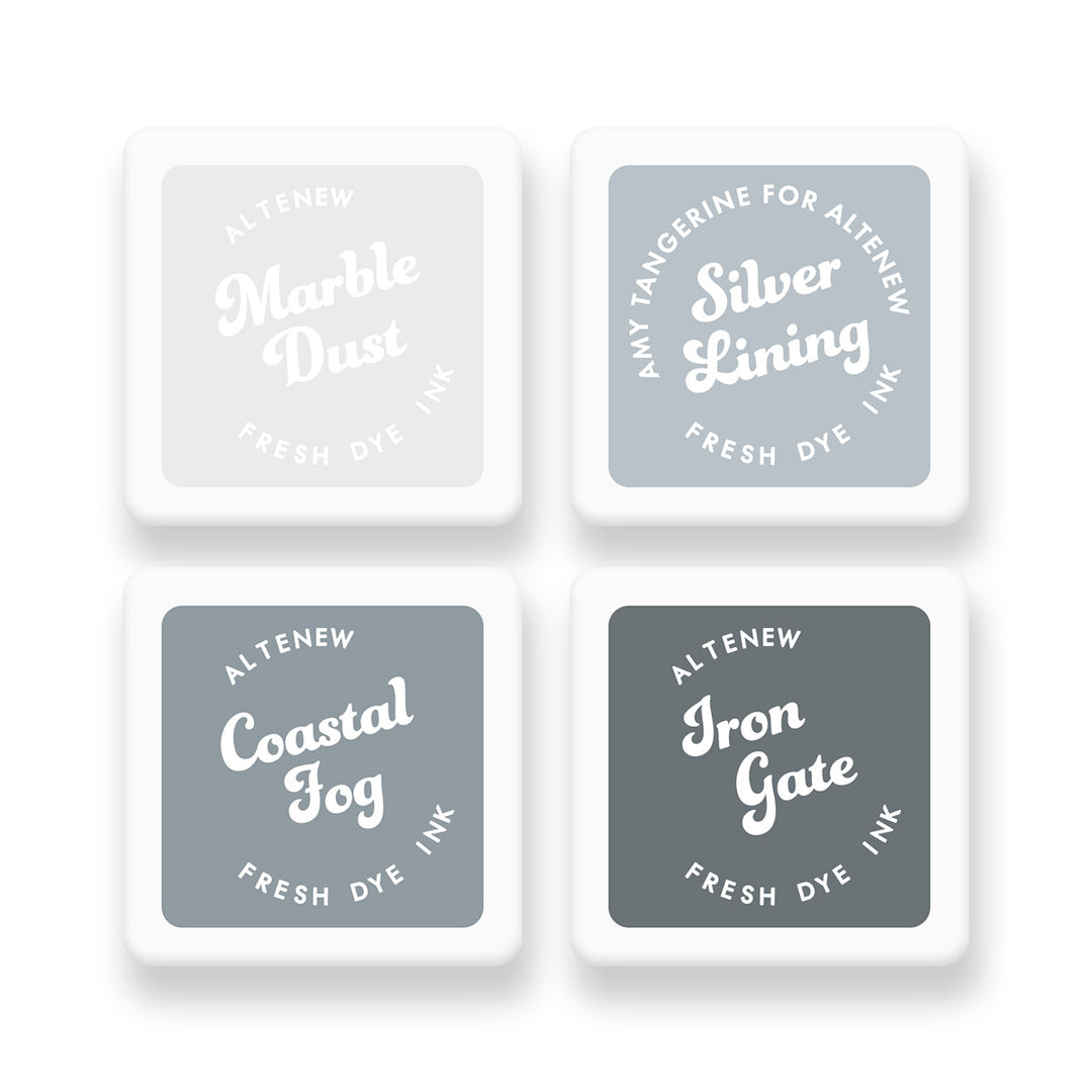 Altenew - Fresh Dye Ink Mini Cube Set - Chasing Shadows