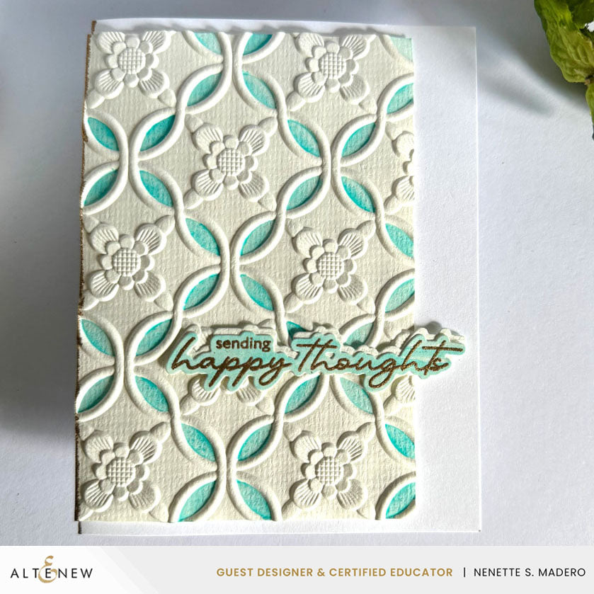 Altenew - Embossing Folder - Botanic Rails