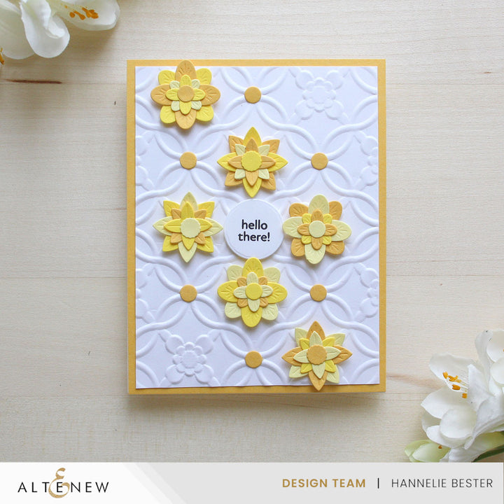 Altenew - Embossing Folder - Botanic Rails