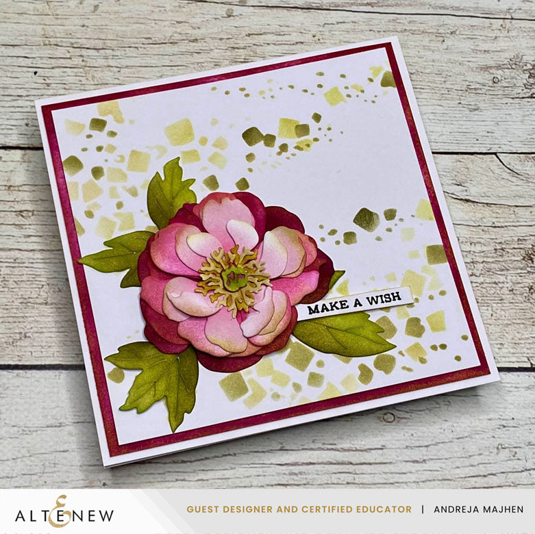 Altenew - Craft-A-Flower: Coral Charm Peony Layering Die Set
