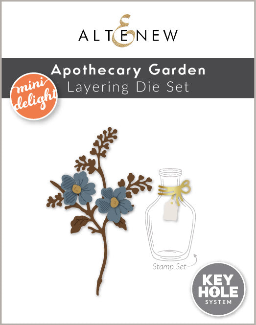 Altenew - Mini Delight - Apothecary Garden Stamp & Die Set